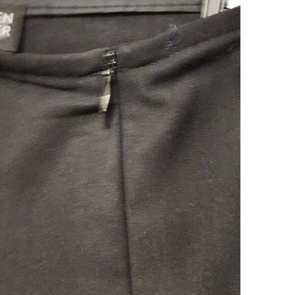 Eileen Fisher Petite Wool Blend Black Skirt Large PL - Picture 8 of 9